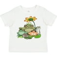 thumbnail image 3 of Inktastic Cute Group of Frogs Boys or Girls Toddler T-Shirt, 3 of 5