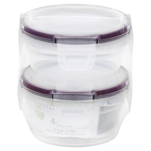 Snapware Total Solution Rectangular Plastic Food Storage Set (4Piece