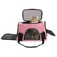 thumbnail image 7 of Pet Dog Hand Bag Carrier For Dogs Portable Puppy Straddle Packs Shoulder Bag, Perfect for Indoor/Outdoor Use with 3 Open Doors, 7 of 7