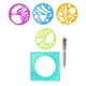 thumbnail image 1 of Juego de arte de espirógrafo Kit de regla de dibujo de engranaje creativo herramienta de pintura en espiral diseño artesanal juguete educativo suministro de papelería para ANGGREK Otros, 1 of 8