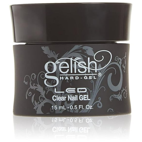 Gelish Harmony Hard LED Clear Builder Gel, 0.5 Ounce