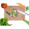 thumbnail image 2 of Caroline's Treasures Polkadot Hedgehog Watercolor Glass Cutting Board Large, 2 of 2