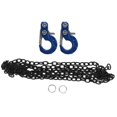 thumbnail image 1 of Lot de 2 crochets de remorque RC en alliage d'aluminium résistant à la corrosion pour modèle de voiture SCX10 1/10, bleu, 1 of 4