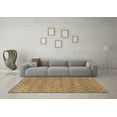 thumbnail image 3 of Ahgly Company Indoor Rectangle Trellis Brown Modern Area Rugs, 7' x 9', 3 of 4