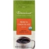Teeccino Maca Chocolaté Chicory Coffee Alternative - Ground Herbal Coffee That’s Prebiotic, Caffeine Free & Acid Free, Dark Roast, 11 Ounce