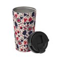 thumbnail image 2 of Logiee Barbeque1 Print Stainless Steel Coffee Tumbler, Travel Coffee Mug, Insulated Coffee Mug with Lid, Spill Proof Coffee Cup, Portable Thermal Mug, 2 of 8