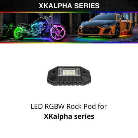 Xkglow AP-ROCKP XKAlpha RGMW Addressable LED Rock Advanced Light Pod