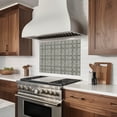 thumbnail image 5 of Mi Alma Gray White Floral Peel & Stick Vinyl Backsplash Tiles 5x5, 24 pcs, 5 of 12