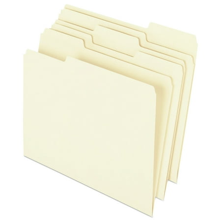 UPC: 0078787745209 | Pendaflex Earthwise 100% Recycled Paper File Folder 1/3 Cut Letter Manila 100/Box 74520