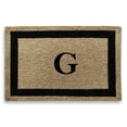 thumbnail image 7 of A1 Home Collections LLC Classic Border Monogrammed Doormat, 7 of 7