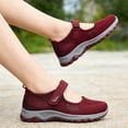 thumbnail image 6 of BERANMEY Women‘s Slip-On Walking Shoes – Easy On/Off with Hook & Loop Comfort-Focused Athletic Sneakers for Women Non-Slip Casual Shoes for Travel Work Outdoor, 6 of 7
