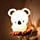 Luz nocturna Koala para habitación de niños, lámpara Koala, luz nocturna para niños, dormitorio, lindos regalos Koala para niñas, luz nocturna portátil de silicona blanda para bebé, lámpara para niño