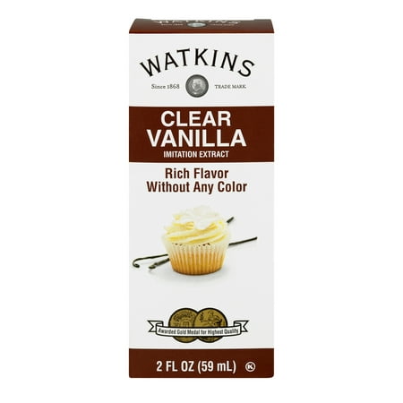 (4 Pack) Watkins Clear Vanilla Flavor, 2 fl oz (Best Talenti Gelato Flavor)