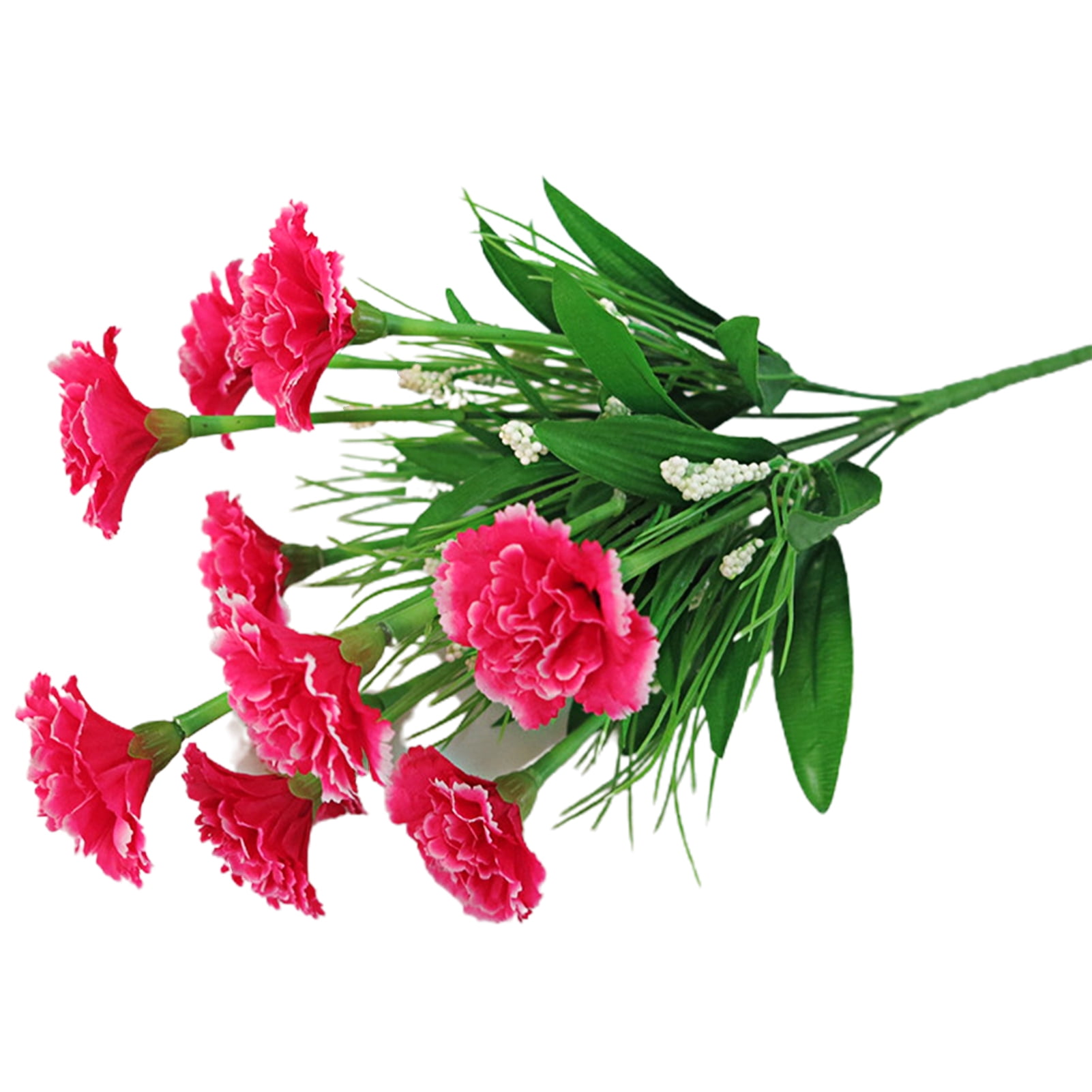 Afoxsos 14 In. Purple Indoor/Outdoor Artificial Lavender Flowers In Plastic Rose HDSA1022200 - The Home Depot - Foto 2