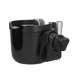 thumbnail image 4 of Rollator Cup Holder,  2 In 1 Stroller Cup Holder Adjustable  For Wheelchair For Trolleys For New Parents For Cycling Enthusiasts J4077 Silver, 4 of 8
