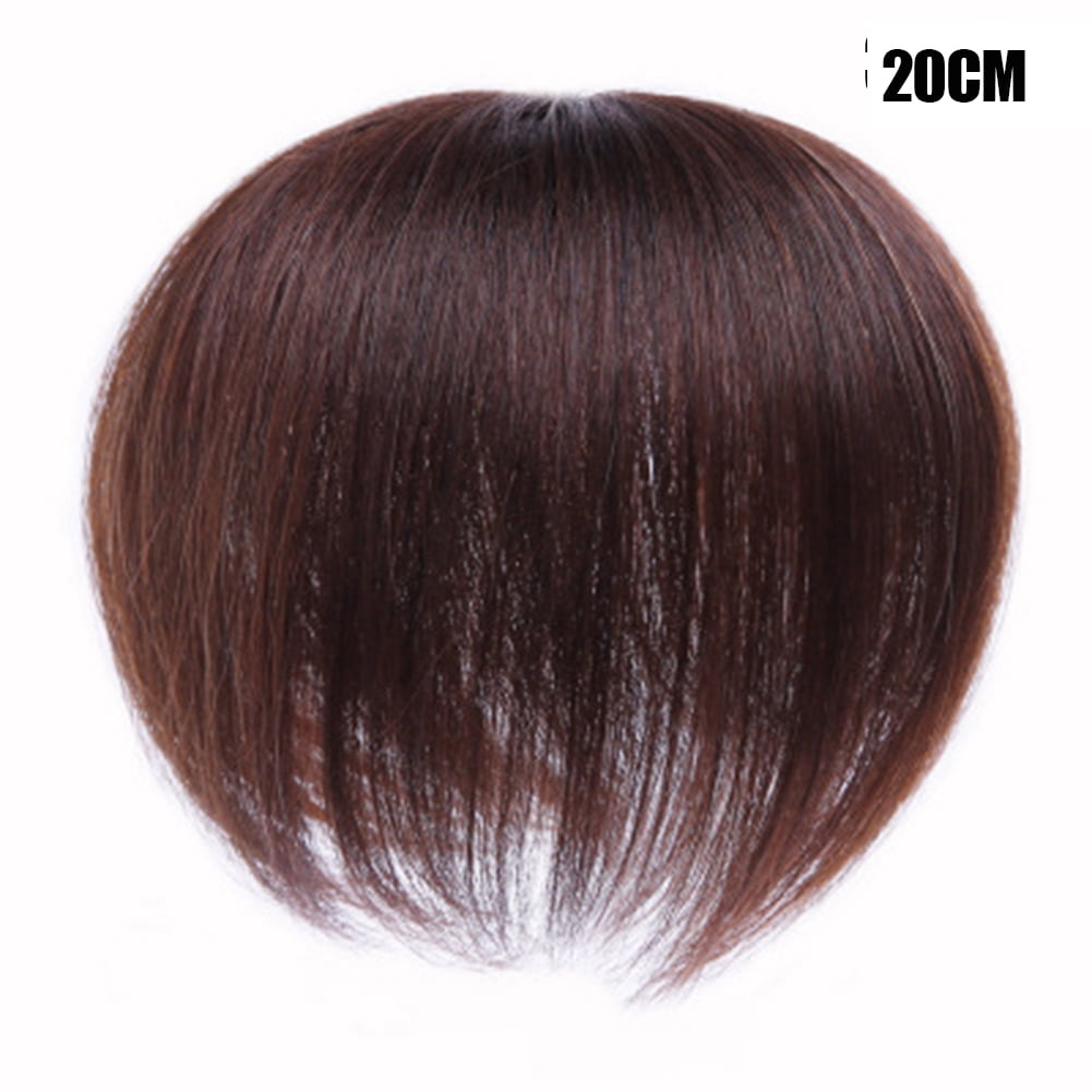 Men Hair Topper Short Straight Toupee Hairpiece Hair Extensions for