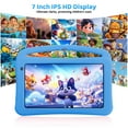 thumbnail image 6 of TEAYINGDE Kids Tablet 7 inch Android 12 Tablet Pc with WiFi 32GB Tablet for Ages 2-8 Kids Tablet with Silicone Case Google Play Parental Control APP (32GB, Blue), 6 of 9