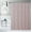 Abstract Design Blush and Silver, variant on Dainty Home Premium Linen Textured Shower Curtain Set with 12 Hooks, Gold Metallic Marble Printed Fabric Bathroom Curtain