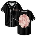 thumbnail image 2 of Alexandra Kay Second Wind Merch Baseball Jersey Shirt V-Neck Women Men Short Sleeve Streetwear Clothes, 2 of 3
