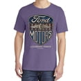 thumbnail image 2 of Wild Bobby, Vintage Ford Motors Legendary Power 1983, Cars and Trucks, Garment-Dyed Washed Look Short Sleeve Tees, Purple, 2XL, 2 of 3