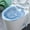Blue, variant on Ycandiee Sitz Bath for Hemorrhoids, Sitz Bath for Toilet Seat with Flusher, Cleansing Basin Sitting Bath Hip Bath Tub, Women Elderly Toilet Seat Sitz Bath Basin for Travel Hotel