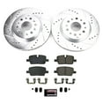 thumbnail image 3 of PowerStop Rear Z23 Evolution Sport Carbon-Fiber Ceramic Brake Pad and Drilled & Slotted Rotor Kit Fits: BUICK CADILLAC CHEVROLET GMC Select Models K8683, 3 of 10