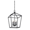 thumbnail image 4 of Savoy House Townsend 17" 4 Lights Transitional Metal Foyer in Matte Black, 4 of 8