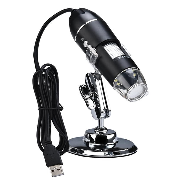 2uds. 1600X HD Electronic Digital Microscope Lupa USB para WIN XP/7/MAC/VISTA