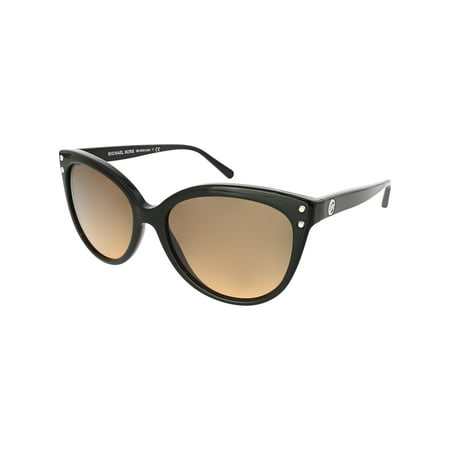 Michael Kors Women's Gradient Jan MK2045-317711-55 Black Aviator Sunglasses