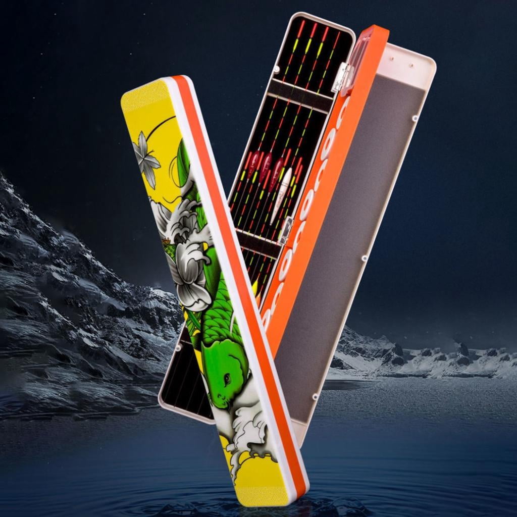 Yihuala Multifunction Float Fishing Line Box Winding Board Portable Fishing Tackle Box Strappys Shockproof Accessory Storage Box