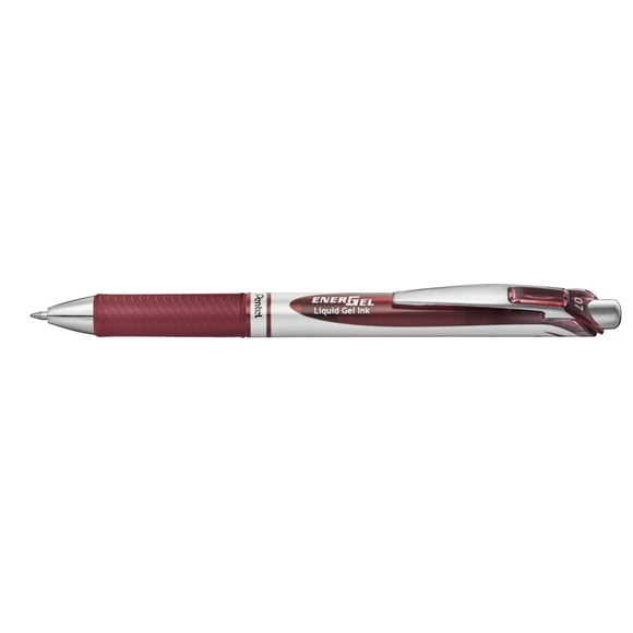 Bolígrafo Rollerball Pentel EnerGel Xm 0.7mm Burdeos