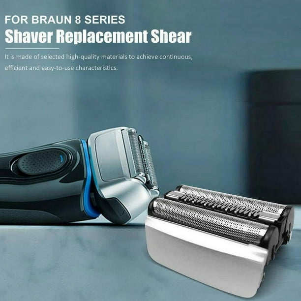 2pcs For Braun Series 8 8325s 8330s 8340s 8345s 8350s 8360cc 8370cc 8371cc  8380cc Shaver Replacement Electric Shear Replace Head