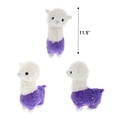 thumbnail image 6 of DolliBu Sparkle Purple Llama Stuffed Animal Plush for Girls & Boys 11.5 inch, 6 of 8