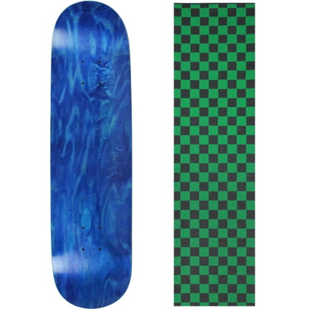 Skateboard Deck Pro 7-Ply Canadian Maple STAINED BLUE With Griptape 7.5  - 8.5 price history on PriceWatchPro