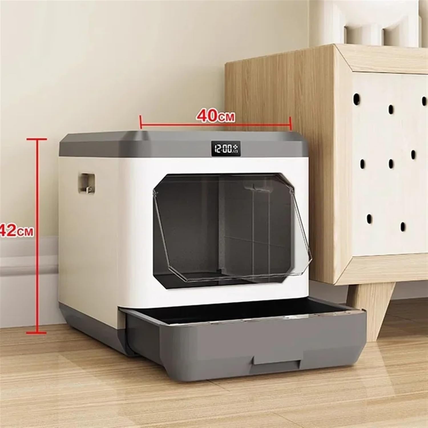 Automatic Self-Cleaning Cat Litter Box - Smart Bed Supplies for Cats - Sand Toilet Cat Litter Box - Pet Products