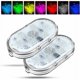 thumbnail image 1 of Linterna frontal LED COB, potente linterna frontal recargable por USB, faro impermeable de 500 lúmenes, 2 piezas, luz de trabajo para casco, para acampar, mantenimiento y construcción de coches, 1 of 5