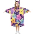 thumbnail image 5 of BZSMCE Wearable Blanket Hoodie Fashion Starry Constellation Dance Home Wear, 5 of 7