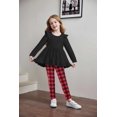 thumbnail image 5 of Arshiner Toddler Girl Christmas Outfit Long Sleeve Top and Legging Clothing Sets Kids Clothes Girl 5-6t, 5 of 6