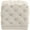 Cream, variant on Meridian Furniture Stella Contemporary Velvet Ottoman/Stool in Cream