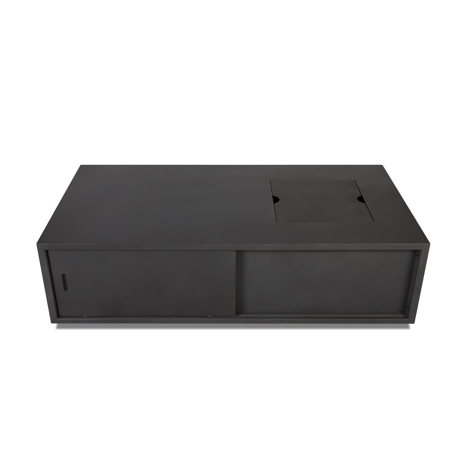 Lakeview Treme 60-Inch Rectangle Propane Gas Fire Table - Weathered Slate - SC-C580LP-WSLT