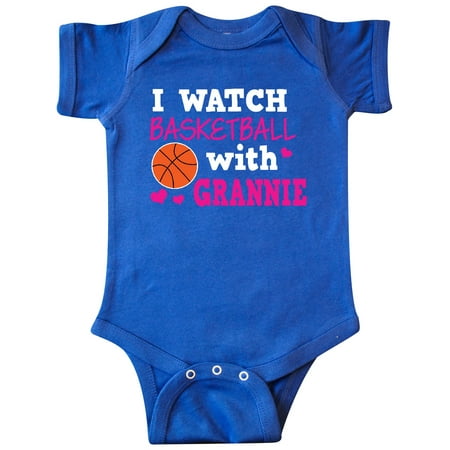 

Inktastic I Watch Basketball with Grannie Gift Baby Girl Bodysuit