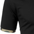 thumbnail image 5 of Sngxgn Men's Short-Sleeve Polo Shirt(Black,XXL), 5 of 8