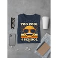 thumbnail image 3 of Too Cool 4 School - Retro Emoji Sunglasses Graphic Men's T-shirt, 3 of 4