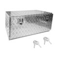 thumbnail image 2 of DYNWAVECA Truck Bed Tool Box Underbody Storage with Locks and Keys Organizer Trailer Chest Box for RV Outdoor Long Road Essentials Silver, 2 of 9