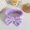 Purple, variant on Women Fluffy Bowknot Soft Bow Face Wash Headwear Knot Make Up Hairband Cosmetic Headbands Hair Band Shower Headband YELLOW