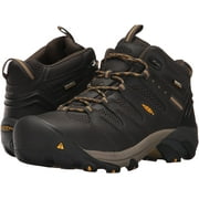 Keen Mens Lansing Waterproof Work Boot Steel Toe Black 10 EE US