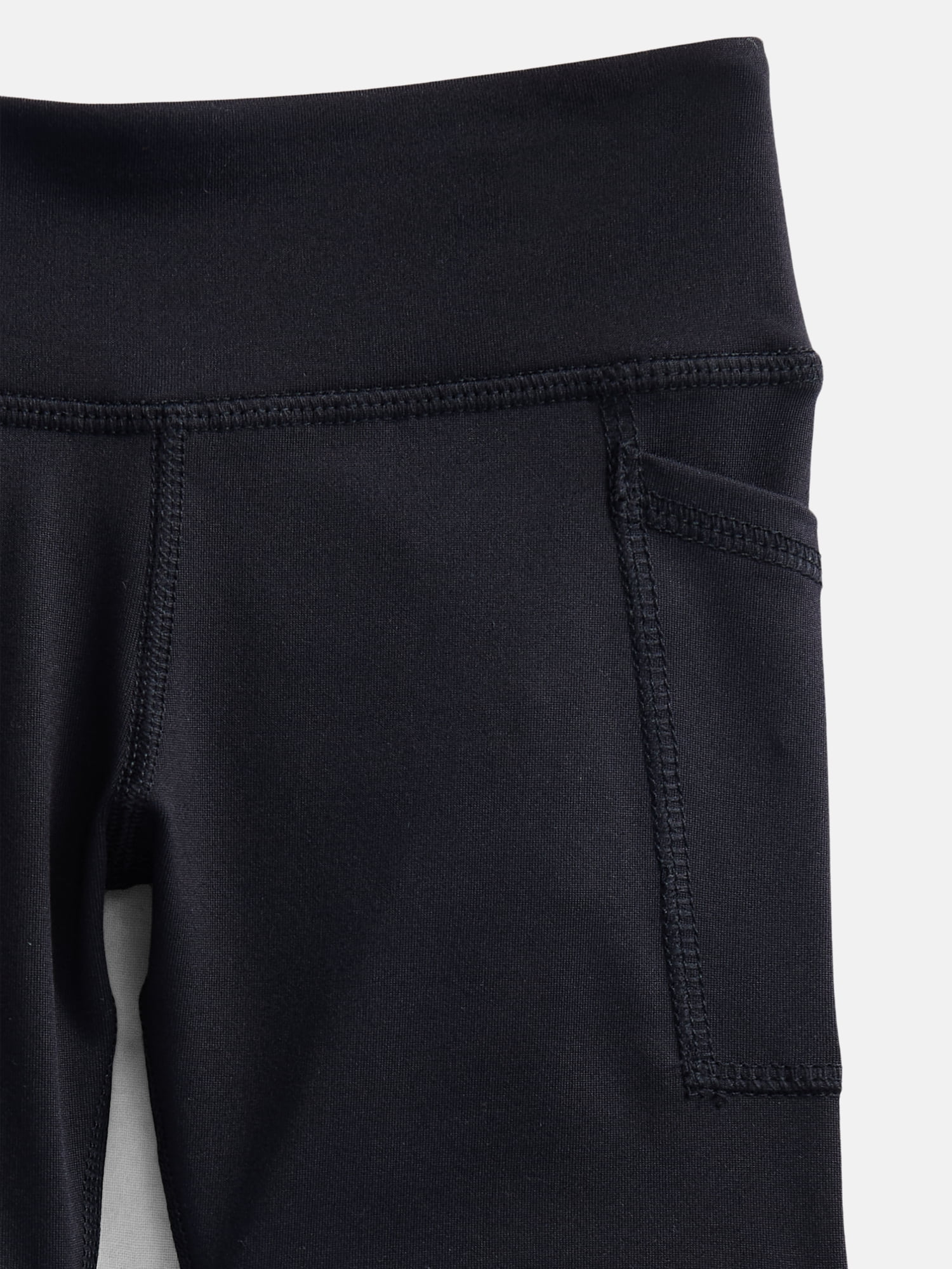 Athletic Works Girls Active Bike Shorts, 2-Pack, Sizes 4-18 & Plus