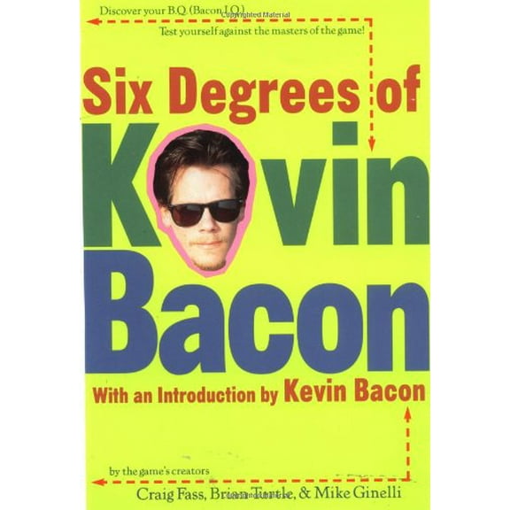 Pre-Owned Six Degrees of Kevin Bacon (Paperback) 0452278449 9780452278448