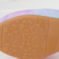thumbnail image 6 of Krdevn Closed Toe Low Block Heel Ankle Strap Glitter Rhinestone Bow Dress Party Sandals (Little Girls, Big Girls),2.5, 6 of 8