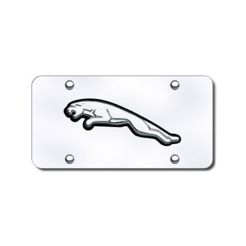 Jaguar Logo Front License Plate